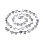 304 Stainless Steel Link Chains, Soldered, Rhombus
