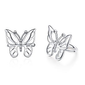 Butterfly Ear Bone Clip Non-pierced Fashion Ear Clip Sweet Girl Ear Jewelry.