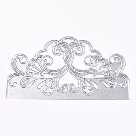 Frame Metal Cutting Dies Stencils, for DIY Scrapbooking/Photo Album, Decorative Embossing DIY Paper Card, Flower