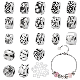 Alloy European Style Clasps
