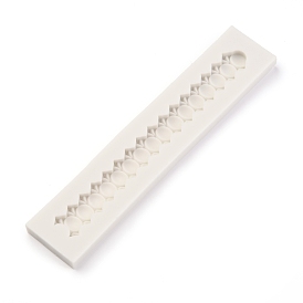 Chain Shape Food Grade Silicone Molds, Baking Molds, for Fondant, Cake Making Decorate