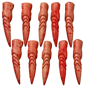 10шт. пластиковые украшения для ногтей, костюм для косплея на Хэллоуин