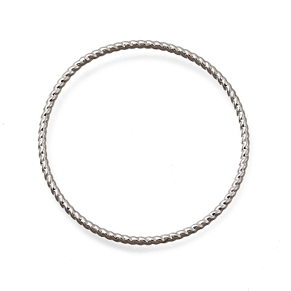 Латунные соединительные колечки, текстурированное кольцо