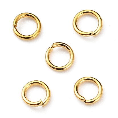 304 Stainless Steel Jump Rings, Open Jump Rings