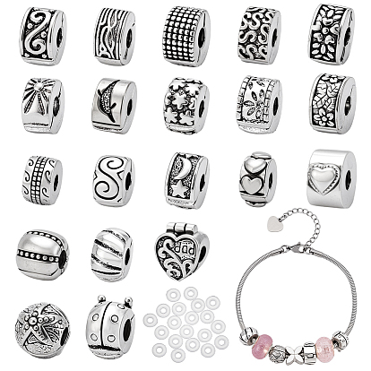 Alloy European Style Clasps