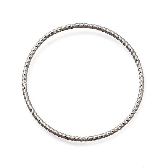 Латунные соединительные колечки, текстурированное кольцо