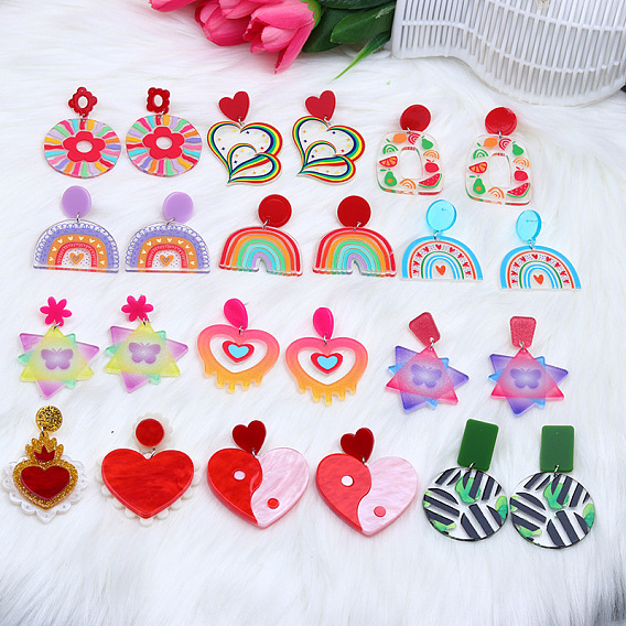 Акриловые пуссеты, для женщин