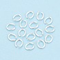 925 Sterling Silver Open Jump Rings, Oval