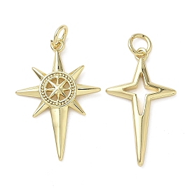 Латунные подвески, с целью перехода в кольце, звезда