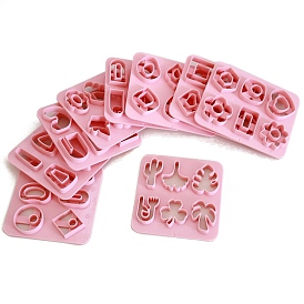 ABS Plastic Plasticine Tools, Clay Dough Cutters, Moulds, Modelling Tools, Modeling Clay Toys for Children