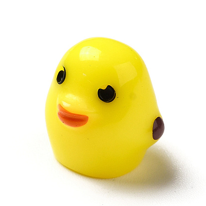 Opaque Resin Cabochons, Chick