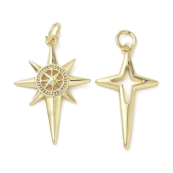 Латунные подвески, с целью перехода в кольце, звезда