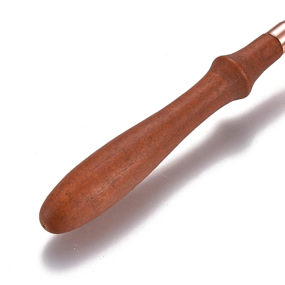 Brass Wax Sticks Melting Spoon, with Wood Handle