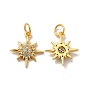 Подвески из экологически чистой латуни с микропаве из кубического циркония, с целью перехода в кольце, долговечный, без свинца и без кадмия, сверкающее звездное очарование