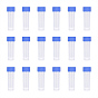 Graduated Tube Plastic Bead Containers, with Lid