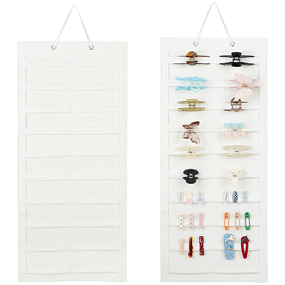 Войлочная сумка для хранения аксессуаров для волос, прямоугольные