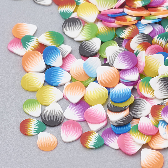 Handmade Polymer Clay Cabochons, Nail Art Decorations, Drop