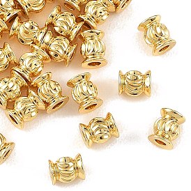 SHEGRACE Brass Beads, Barrel, Nickel Free