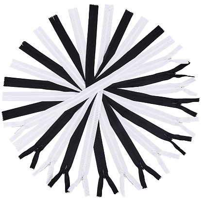 16 шт 2 цвета аксессуары для одежды, нейлоновая молния, Компоненты застежки-молнии