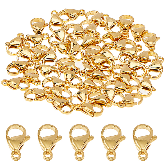 50 вакуумное покрытие PVD 304 карабины из нержавеющей стали, застежки на спусковой крючок, ручная полировка, класс А