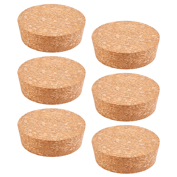 Пробка для пробки, для крышки винной бутылки, плоско-круглые