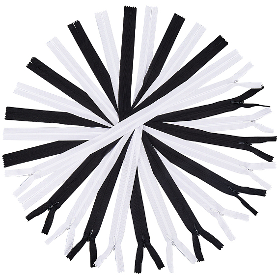 16 шт 2 цвета аксессуары для одежды, нейлоновая молния, Компоненты застежки-молнии