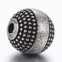 316 Surgical Stainless Steel Beads, Round