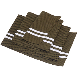 Полиэстеровая резинка для манжет, отделка воротника выреза горловины пояса, обрезка края узора в полоску