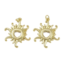 Латунные подвески, солнечный луч, долговечный, без кадмия и без свинца, стойки покрытие, с целью перехода в кольце