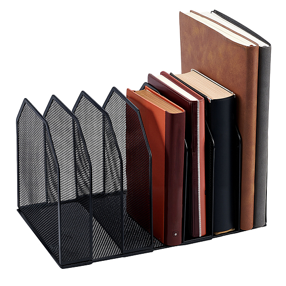 1Железные подставки для книг из ПК, съемная подставка для книг