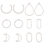 201 Stainless Steel Links, For Earring Making, Ring, Laser Cut