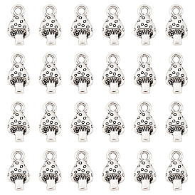 60Шармы из сплава в тибетском стиле, без свинца и без кадмия, гриб