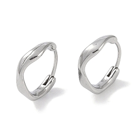 316 Surgical Stainless Steel Hoop Earrings, Ring