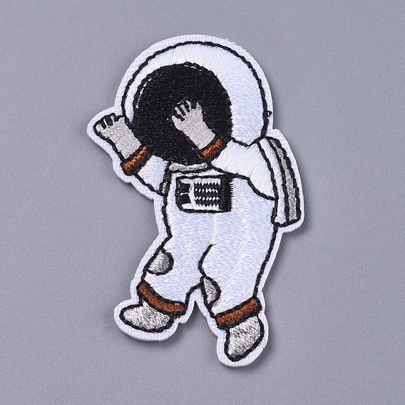 Computerized Embroidery Cloth Iron On/Sew On Patches, Costume Accessories, Spaceman