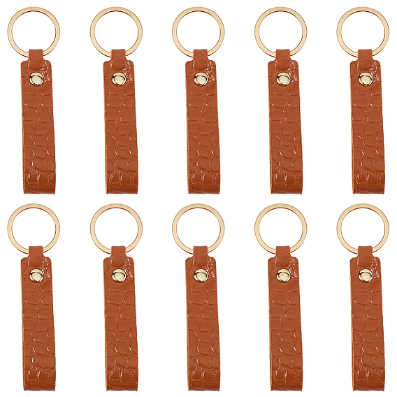 10шт. брелок из искусственной кожи