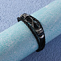 BL284 Jewelry Fashion Woven Number Bracelet Personality Multiple Leather Bracelets