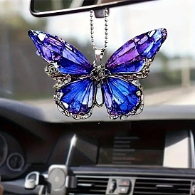 Acrylic Butterfly Hanging Ornaments, for Car Backpack Pendant Festive Home Decoration