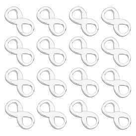 Unicraftale 304 Stainless Steel Links Connectors, Infinity Symbol Shape