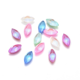 Transparent K9 Glass Cabochons, Flat Back, Horse Eye