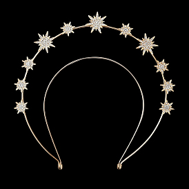 Сплав волос, со стразами, для женщин