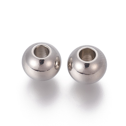 202 Stainless Steel Beads, Rondelle