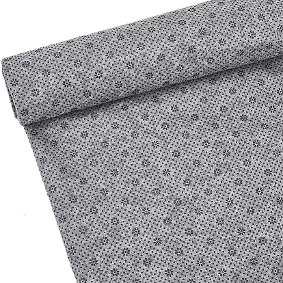 Tissus antidérapants en polyester non tissé à motif de fleur de prunier, pour le bricolage pour tapis et coussin de siège de voiture, nid pour animaux de compagnie