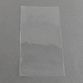Bolsas de celofán del opp, Rectángulo, 15x8 cm