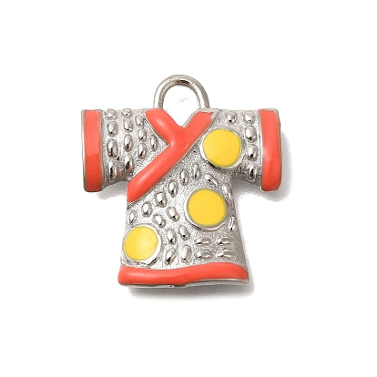 Латунь эмаль подвески, очарование одежды