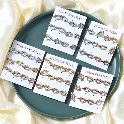 304 из нержавеющей стали серьги, вакуумные покрытия, узел