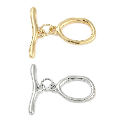 Латуни Переключить застежками, без кадмия, без никеля и без свинца, овальные
