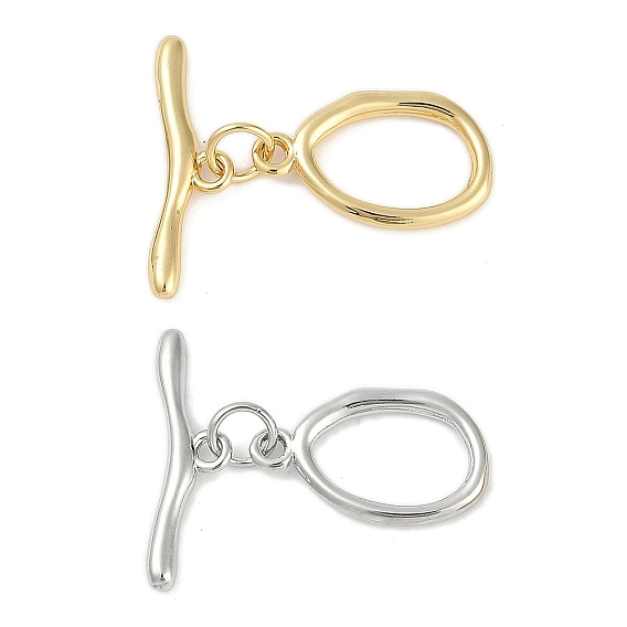 Латуни Переключить застежками, без кадмия, без никеля и без свинца, овальные