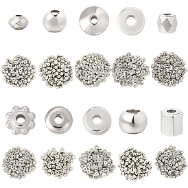 1000 ПК 10 стили CCB пластиковые бусины, разнообразные