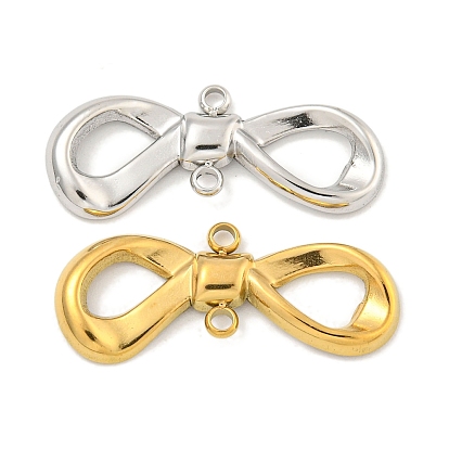 Ионное покрытие (IP) 304 подвески с бантиком из нержавеющей стали