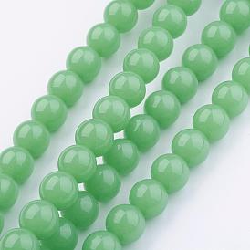 Glass Beads Strands, Round